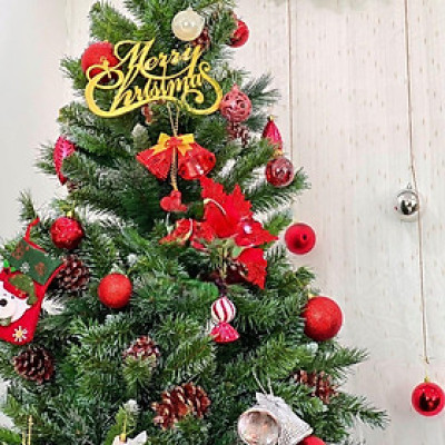Cây thông trang trí Noel - Size từ 45cm đến 150cm - Cây không bao gồm phụ kiện - Cây giả, hoa lụa Decor trang trí nhà cửa.