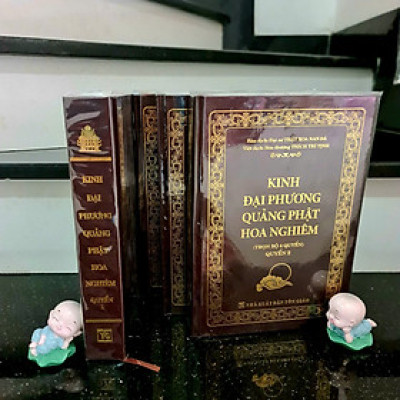 Kinh Đại Phương Quảng Phật Hoa Nghiêm (Trọn Bộ 4 Tập)