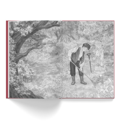 Combo 2 cuốn bìa vải (Khu vườn bí mật, Những cuộc phiêu lưu của Tom Sawyer)