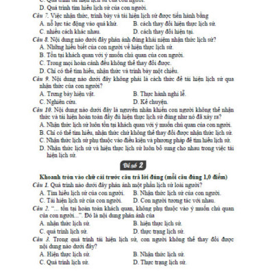 Sách - Đề kiểm tra, đánh giá lịch sử 10 (bám sát sgk kết nối tri thức với cuộc sống)