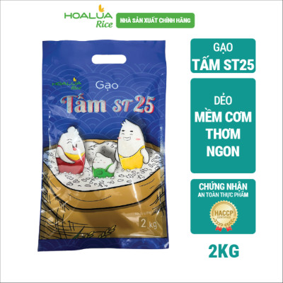 [Mua 1 Tặng 1] Mua 1 túi Gạo ST25 Lúa Tôm túi 5kg - Tặng 1 túi Tấm ST25 2kg (Tổng 7kg)
