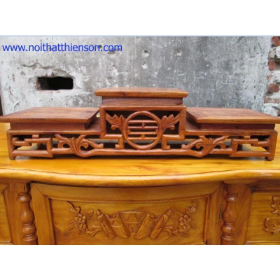 Tam sơn thủng gỗ hương ( ngang 20 x dài 70cm )