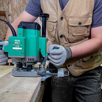 MÁY PHAY GỖ 2000W DCA AMR06-12 - HÀNG CHÍNH HÃNG