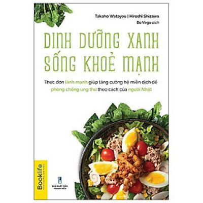 Sách - Dinh Dưỡng Xanh Sống Khỏe Mạnh - Watayou Takaho & Shizawa Hiroshi - 1980 Books