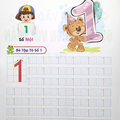 Chuẩn Bị Vào Lớp 1 - Bé Làm Quen Với Toán - Tập 1