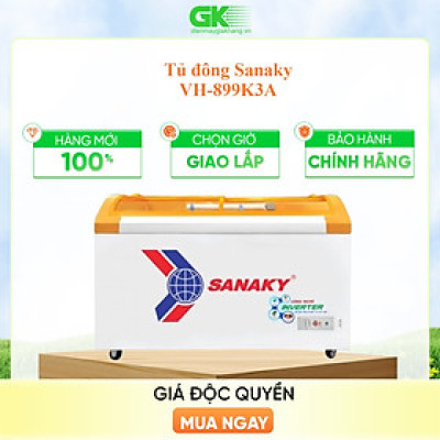 Tủ đông inverter Sanaky VH-899K3A 500 lít - Hàng chính hãng (chỉ giao HCM)