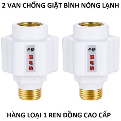 BỘ 2 CÁI VAN CHỐNG GIẬT LẮP MÁY NÓNG LẠNH BẢO VỆ AN TOÀN CHO MỌI GIA ĐÌNH 