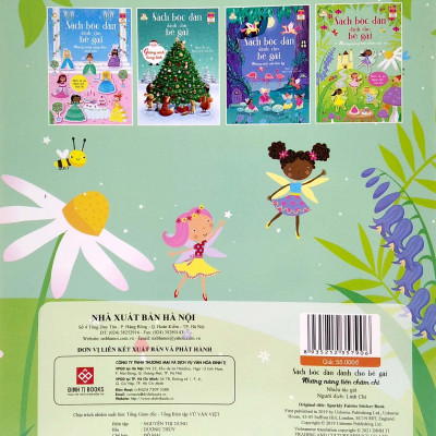 Sách Bóc Dán Dành Cho Bé Gái - Những Nàng Tiên Chăm Chỉ