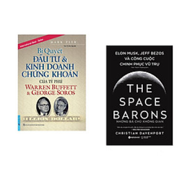 Combo 2 cuốn sách: Bí Quyết Đầu Tư & Kinh Doanh Chứng Khoán + Những Bá Chủ Không Gian (Bìa Cứng)