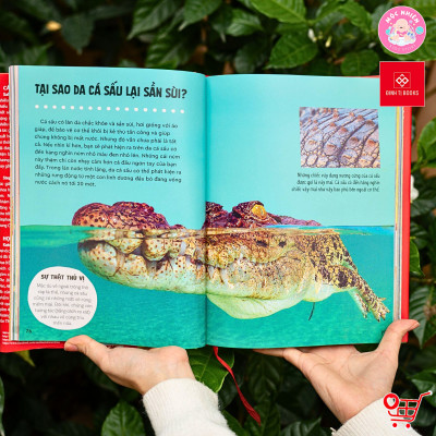 Sách - Bách khoa thư Britannica dành cho trẻ em - Cuốn sách khổng lồ giải đáp 100++ câu hỏi TẠI SAO hóc búa - Đinh Tị