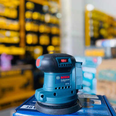 THÂN MÁY CHÀ LỆCH TÂM DÙNG PIN 18V BOSCH GEX 185-LI (SOLO) - HÀNG CHÍNH HÃNG