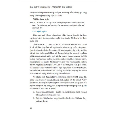 Sách - Giáo Dục Và Khoa Học Mở - Cẩm Nang Hướng Dẫn Dành Cho Giảng Viên Và Nhà Nghiên Cứu - Quảng Văn