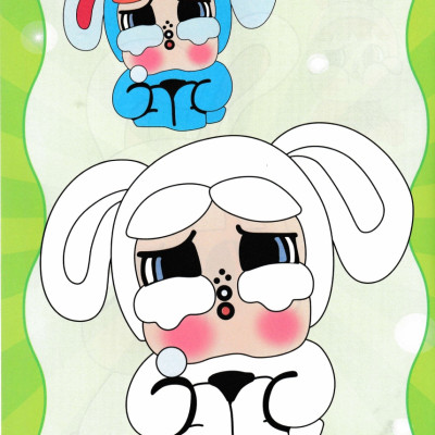 Combo Bé Tô Màu Cry Baby - Đáng Yêu + Vui Đùa Với Các Bạn (Bộ 2 Cuốn) - HA