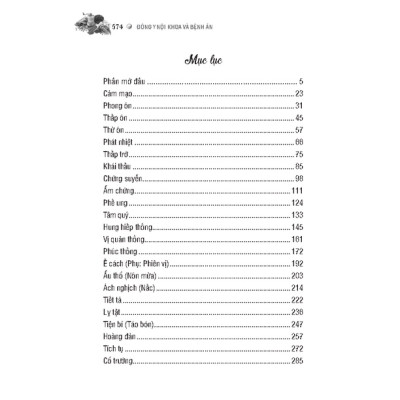 Sách - Đông y nội khoa và bệnh án (mềm)