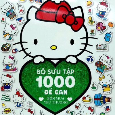 Hello Kitty - Bộ Sưu Tập 1000 Đề Can - Bốn Mùa Yêu Thương
