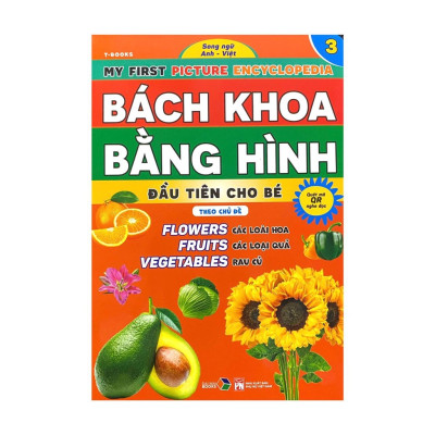 Combo Bách Khoa Bằng Hình Đầu Tiên Cho Bé Theo Chủ Đề - Song ngữ Anh Việt - Quét mã QR nghe đọc
