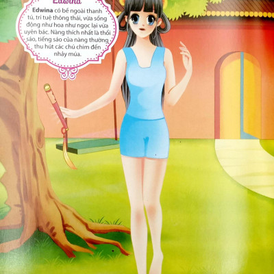 368 Bóc Dán Sticker - Hình Dán Trang Phục Công Chúa - Quyển 5 - Mộng Mơ