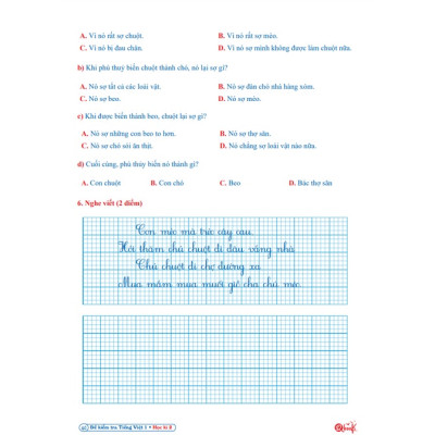 Sách - Combo Bài Tập Tuần và Đề Kiểm Tra Toán - Tiếng Việt 1 - Kết nối tri thức với cuộc sống - Cả Năm (8 cuốn)