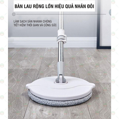 Bộ Cây Lau Nhà Thông Minh Cao Cấp Phiên Bản Mới - Cho Nhà Sạch Sẽ - Gọn Không Chiếm Diện Tích