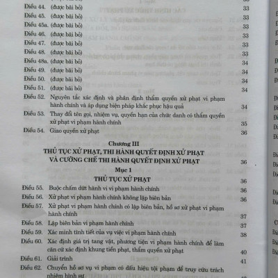 Sách Luật Xử Lý Vi Phạm Hành Chính sđ, bs năm 2025 và Các Văn Bản Hướng Dẫn Thi Hành - V2653TA