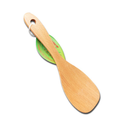 Muỗng Xới Cơm Gỗ  Mui Bằng - Vá Gỗ Beech 01A  - Đồ Gỗ Nhà Bếp Thương Hiệu Trường Sơn