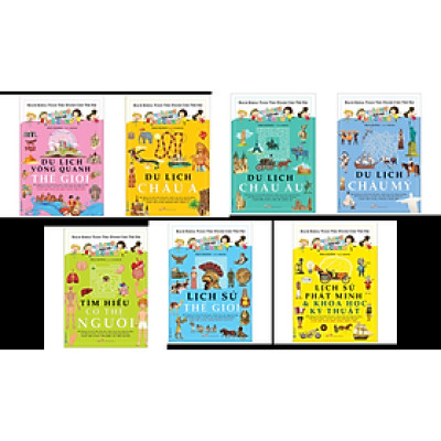 Combo Trò Chơi Giải Mã Mê Cung - 7 Cuốn - Phái Đường - Vanlangbooks