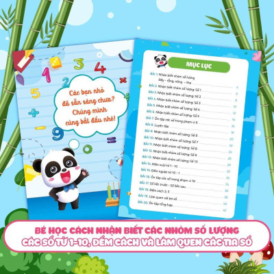 Sách - Phiếu Luyện Toán Tư Duy Cùng Gấu Kiki 1 - Nhận Biết Nhóm Số Lượng - Megabook