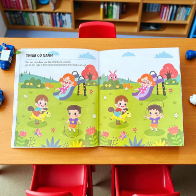 Sách cho bé - Combo 6 cuốn Rèn Luyện Khả Năng Tập Trung - Sách tương tác - Dành cho trẻ 2-5 tuổi
