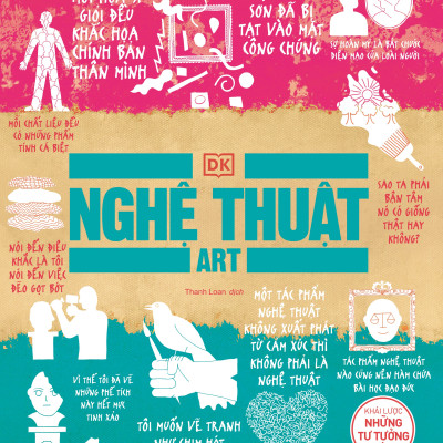 NGHỆ THUẬT - KHÁI LƯỢC NHỮNG TƯ TƯỞNG LỚN - DK - Thanh Loan dịch - Tái bản 2023 - (bìa cứng, có áo, in màu toàn bộ)