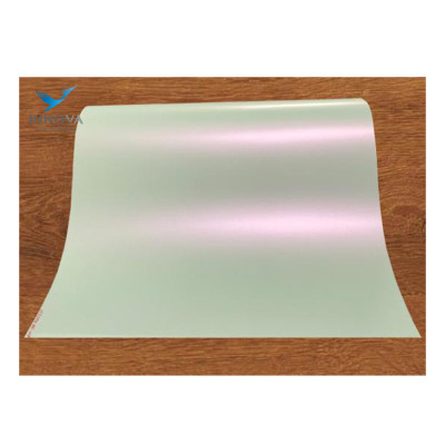 Giấy nhựa Ánh nhũ Ngọc trai (Pearl Pink PET) dầy 200 khổ 320x470