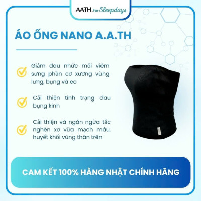 Áo ống nano A.A.TH Japan giảm đau nhưc mỏi lưng bụng eo