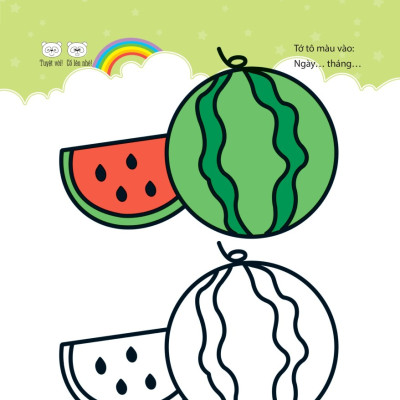 Bé Tập Tô Màu - Từ Cơ Bản Đến Nâng Cao - Cuộc Sống Quanh Em 1 _DTI