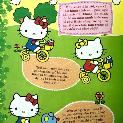 Hello Kitty - Bộ Sưu Tập 1000 Đề Can - Bốn Mùa Yêu Thương