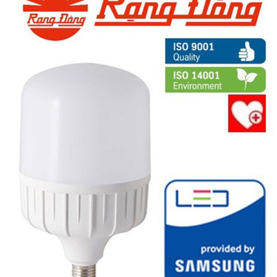 Bóng đèn led bulb trụ 80W Rạng Đông, model LED TR140/80w