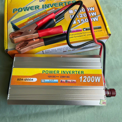 Kích Điện 12V lên 220V 1200W – Cao Cấp, Siêu Bền, Hiệu Quả Cho Phòng Khi Mất Điện