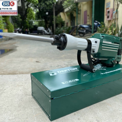 Máy Chuyên Đục Bê Tông DEKTON 30 Ly DK-65c (30mm-1850w) Tặng 2 Mũi Đục 2022 New 100% Siêu Khoẻ (Bảo Hành 12 Tháng)