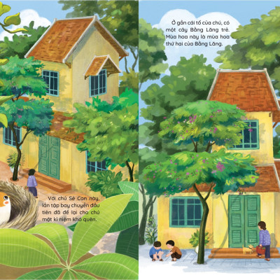 Chú Sẻ Con Và Bông Hoa Bằng Lăng (Những Truyện Hay Viết Cho Thiếu Nhi - Phiên Bản Sách Tranh)