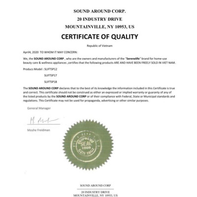 [Hàng Chính Hãng - BH 2 Năm]Bồn Ngâm Chân, Massage Chân SereneLife SL12, Bảo hiểm 2 tỷ [NHẬP KHẨU HOA KỲ]