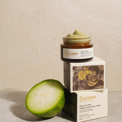 Bộ 3 Gồm Gel rửa mặt bí đao 140ml + Toner nước cân bằng da 140ml + Mặt nạ bí đao cocoon 30ml