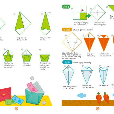 Em Tập Gấp Hình 3-4 Tuổi - Cơ Bản (Tái Bản)