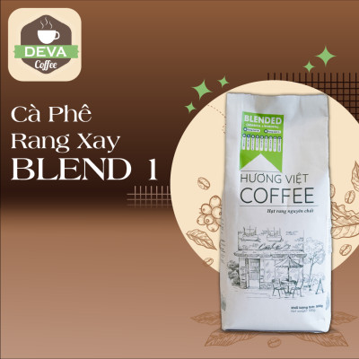 Cà Phê rang xay Blend Hương Việt Coffee (1000Gr)