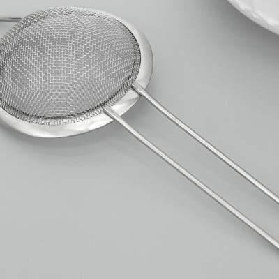 Rây lọc cháo và quả nghiền, rá lọc thức ăn - Tặng 01 thìa ăn dặm cho bé