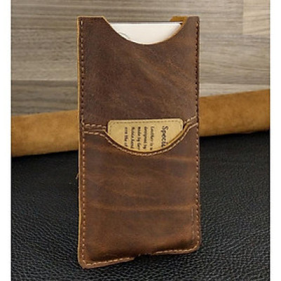 Bao Da Rút cho Samsung Z Fold2, Z Fold3, Z Fold4 cổ điển Da Bò Thật