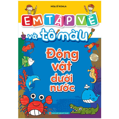 Sách: Combo Em Tập Vẽ Và Tô Màu (Túi 8 Cuốn)