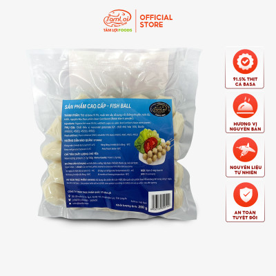 Combo 2 gói Cá viên Tâm Lợi 500gr, loại cao cấp - Đảm bảo sức khỏe - Giao nhanh trong 3h 