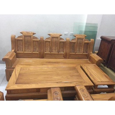 Bộ bàn ghế âu á hộp cuốn thư gỗ gõ đỏ,kate