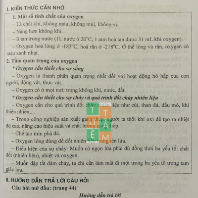 Sách - Hướng dẫn trả lời câu hỏi và bài tập Khoa học tự nhiên 6 (Chân trời sáng tạo)