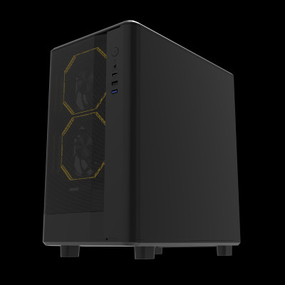 VỎ CASE MÁY TÍNH DARKFLASH DB330M MESH (Full M-ATX) - Hàng chính hãng