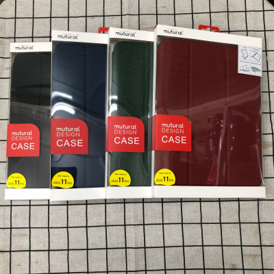 Bao da chính hãng Mutural cao cấp cho iPad Pro 11.0 2020 có khay đựng bút - Đỏ