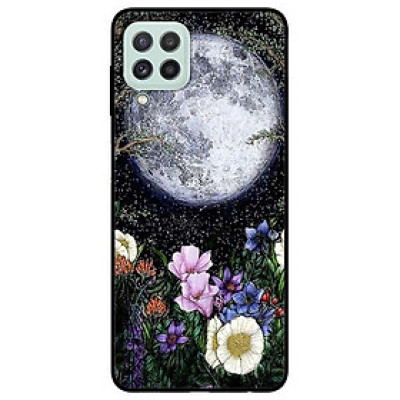 Ốp lưng dành cho Samsung A22 - Samsung S21 FE mẫu Trăng Sáng Và Hoa